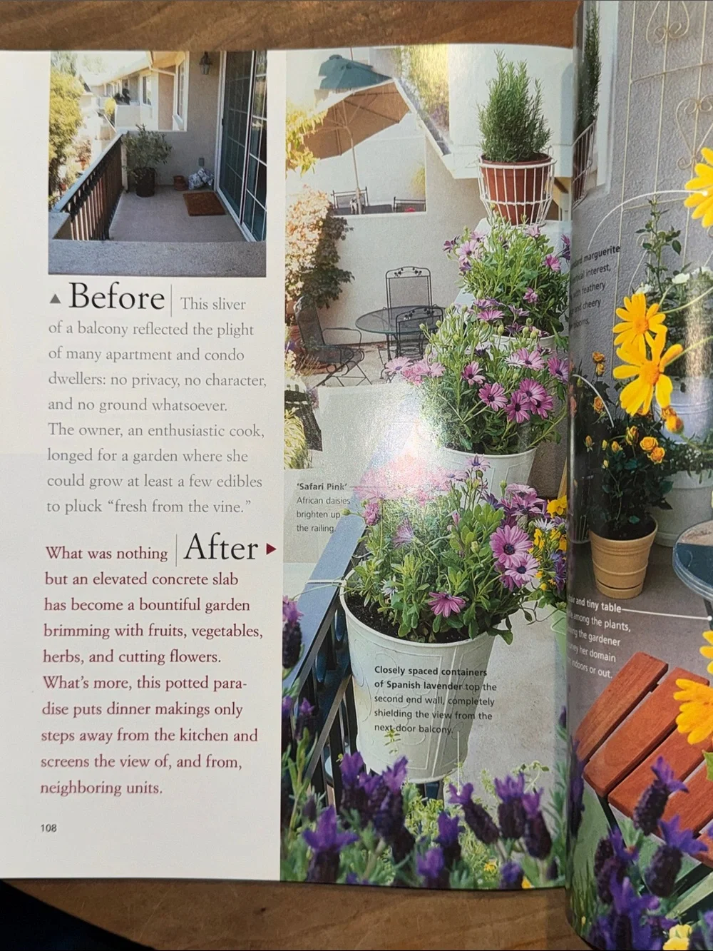 Before & After Garden Makeovers — Sunset magazine softcover Book - Picture 7 of 12